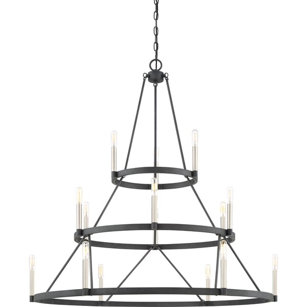 Quoizel Doran Chandelier DOR5015MB - main